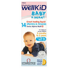 Baby & infant multivitamins and Minerals liquid